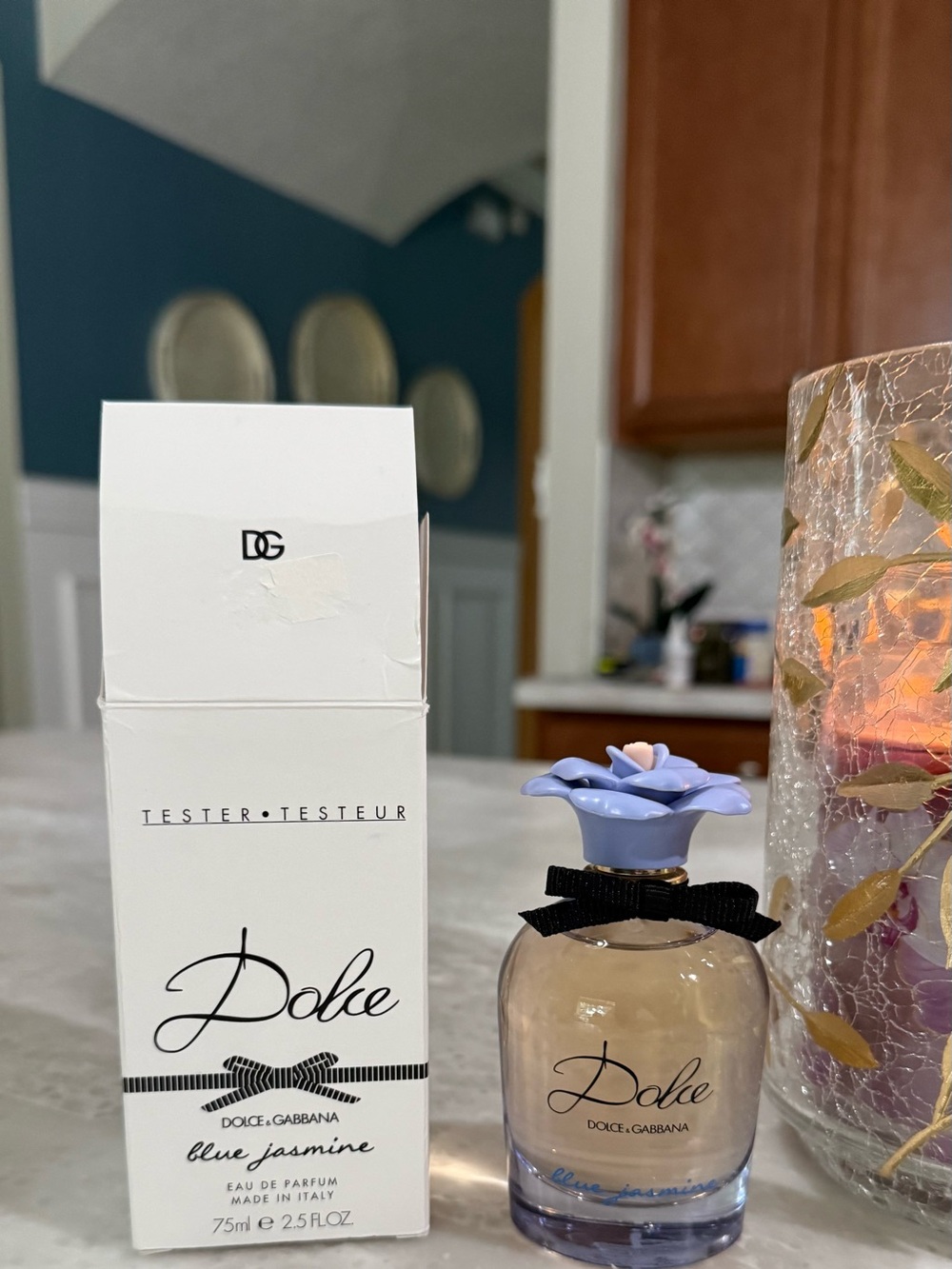 New with box Dolce & Gabbana Blue Jasmine